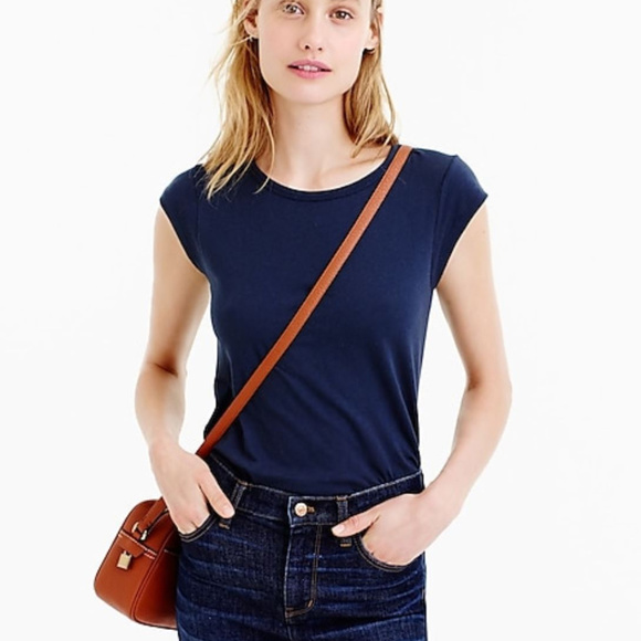 J.Crew Tops | Ballet cap-sleeve T-shirt - Picture 4 of 5